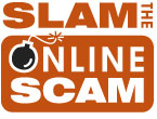 Slam the Online Scam logo